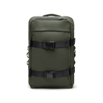Eco explorer backpack with luggage strap, fits 15.6” laptop green colour