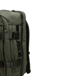 Eco explorer backpack with luggage strap, fits 15.6” laptop green colour