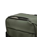 Eco explorer backpack with luggage strap, fits 15.6” laptop green colour