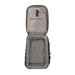 Eco explorer backpack with luggage strap, fits 15.6” laptop green colour