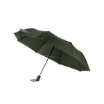 Semi-automatic stormproof RPET umbrella, Ø112 cm green colour