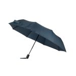 Semi-automatic stormproof RPET umbrella, Ø112 cm navy-blue colour