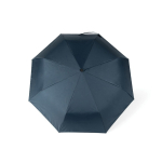 Semi-automatic stormproof RPET umbrella, Ø112 cm navy-blue colour