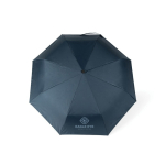 Semi-automatic stormproof RPET umbrella, Ø112 cm navy-blue colour
