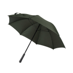 Manual stormproof umbrella in 190T pongee fabric, Ø120 cm green colour