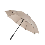 Manual stormproof umbrella in 190T pongee fabric, Ø120 cm ivory colour