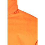 Two-tone polyester work parka with coating – 190 g/m2, Velilla orange colour seventh view