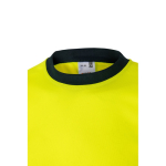 Extra-large high-visibility technical work t-shirt – 140 g/m2, Velilla yellow colour fifth view