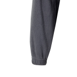 Two-tone polyester fleece jacket for work – 280 g/m2, Velilla yellow colour sixth view