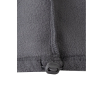 Two-tone polyester fleece jacket for work – 280 g/m2, Velilla orange colour fifth view