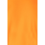 Two-tone polyester fleece work jacket – 280 g/m2, Velilla orange colour sixth view