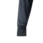 Extra-large polyester long-sleeve work polo – 160 g/m2, Velilla yellow colour eighth view