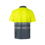 Extra-large short-sleeve work polo – 160 g/m2, Velilla yellow colour