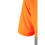 Extra-large high-visibility work polo – 160 g/m2, Velilla orange colour sixth view