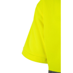 High-visibility short-sleeve work polo – 160 g/m2, Velilla yellow colour sixth view