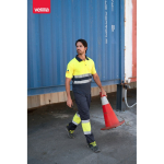 High-visibility short-sleeve work polo – 160 g/m2, Velilla still life view