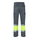 Plus-size multi-pocket work trousers – 210 g/m2, Velilla yellow colour second view