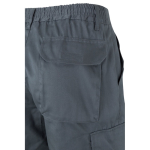 Plus-size multi-pocket work trousers – 210 g/m2, Velilla yellow colour sixth view