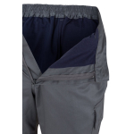 Plus-size multi-pocket work trousers – 210 g/m2, Velilla orange colour seventh view