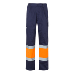 Extra-large high-visibility work trousers – 210 g/m2, Velilla orange colour second view