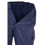 Extra-large high-visibility work trousers – 210 g/m2, Velilla orange colour seventh view