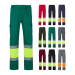 Extra-large high-visibility work trousers – 210 g/m2, Velilla various colours