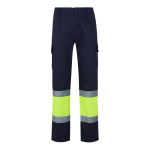 Polyester-cotton twill work trousers – 210 g/m2, Velilla yellow colour second view
