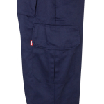 Polyester-cotton twill work trousers – 210 g/m2, Velilla yellow colour fifth view