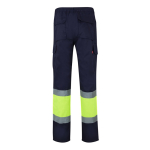 Polyester-cotton twill work trousers – 210 g/m2, Velilla yellow colour