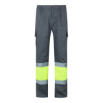 Twill work trousers with multiple pockets – 210 g/m2, Velilla yellow colour second view