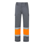Twill work trousers with multiple pockets – 210 g/m2, Velilla orange colour second view