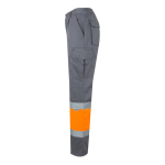 Twill work trousers with multiple pockets – 210 g/m2, Velilla orange colour third view
