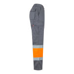 Twill work trousers with multiple pockets – 210 g/m2, Velilla orange colour fourth view