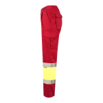 Unisex polyester-cotton work trousers – 210 g/m2, Velilla third view