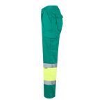 Unisex polyester-cotton work trousers – 210 g/m2, Velilla third view