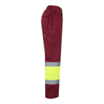 Unisex polyester-cotton work trousers – 210 g/m2, Velilla fourth view