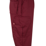 Unisex polyester-cotton work trousers – 210 g/m2, Velilla fifth view