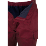 Unisex polyester-cotton work trousers – 210 g/m2, Velilla seventh view