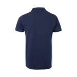 Cotton-polyester piqué short-sleeve work polo – 180 g/m2, Velilla light blue colour