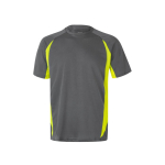 Bird's eye technical work t-shirt – 160 g/m2, Velilla yellow colour second view