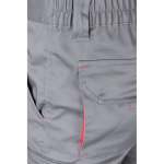 Two-tone stretch multi-pocket work trousers – 240 g/m2, Velilla red colour seventh view