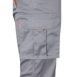 Two-tone stretch multi-pocket work trousers – 240 g/m2, Velilla orange colour fifth view