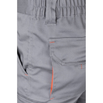Two-tone stretch multi-pocket work trousers – 240 g/m2, Velilla orange colour seventh view