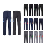 Two-tone stretch multi-pocket work trousers – 240 g/m2, Velilla various colours