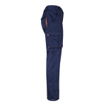 Two-tone multi-pocket work trousers – 240 g/m2, Velilla orange colour fourth view