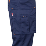 Two-tone multi-pocket work trousers – 240 g/m2, Velilla orange colour fifth view