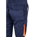Two-tone multi-pocket work trousers – 240 g/m2, Velilla orange colour sixth view