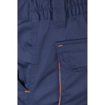 Two-tone multi-pocket work trousers – 240 g/m2, Velilla orange colour seventh view