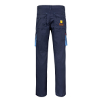Two-tone multi-pocket work trousers – 240 g/m2, Velilla light blue colour