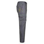 Twill multi-pocket work trousers – 200 g/m2, Velilla yellow colour fourth view